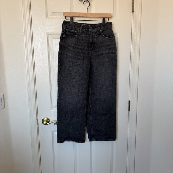 The Perfect Vintage Wide-Leg Crop Jean (27, Robles Wash) - Picture 6 of 13